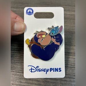 Disney Parks Jumba holding Stitch Pin